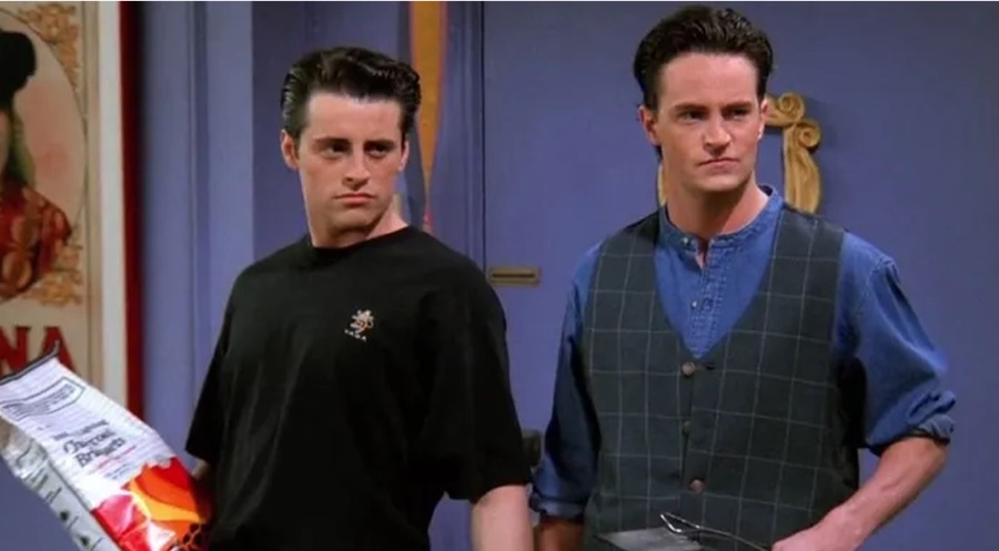 Friends — Joey and Chandler