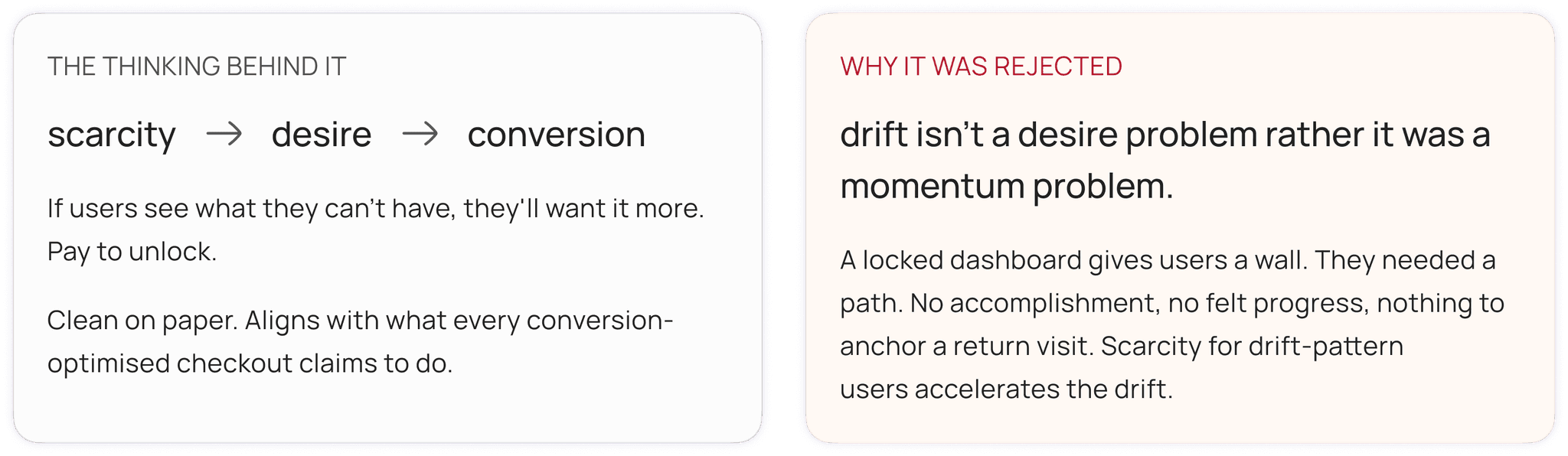Locked state of the learner dashboard for free-tier users